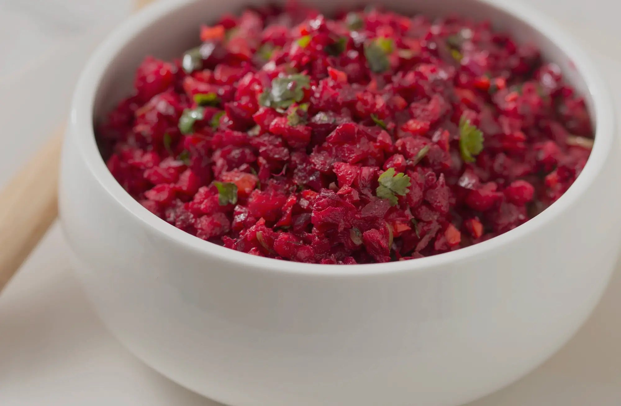 5-Second Beetroot Salad Recipe in Thermomix - Fresh &amp; Easy