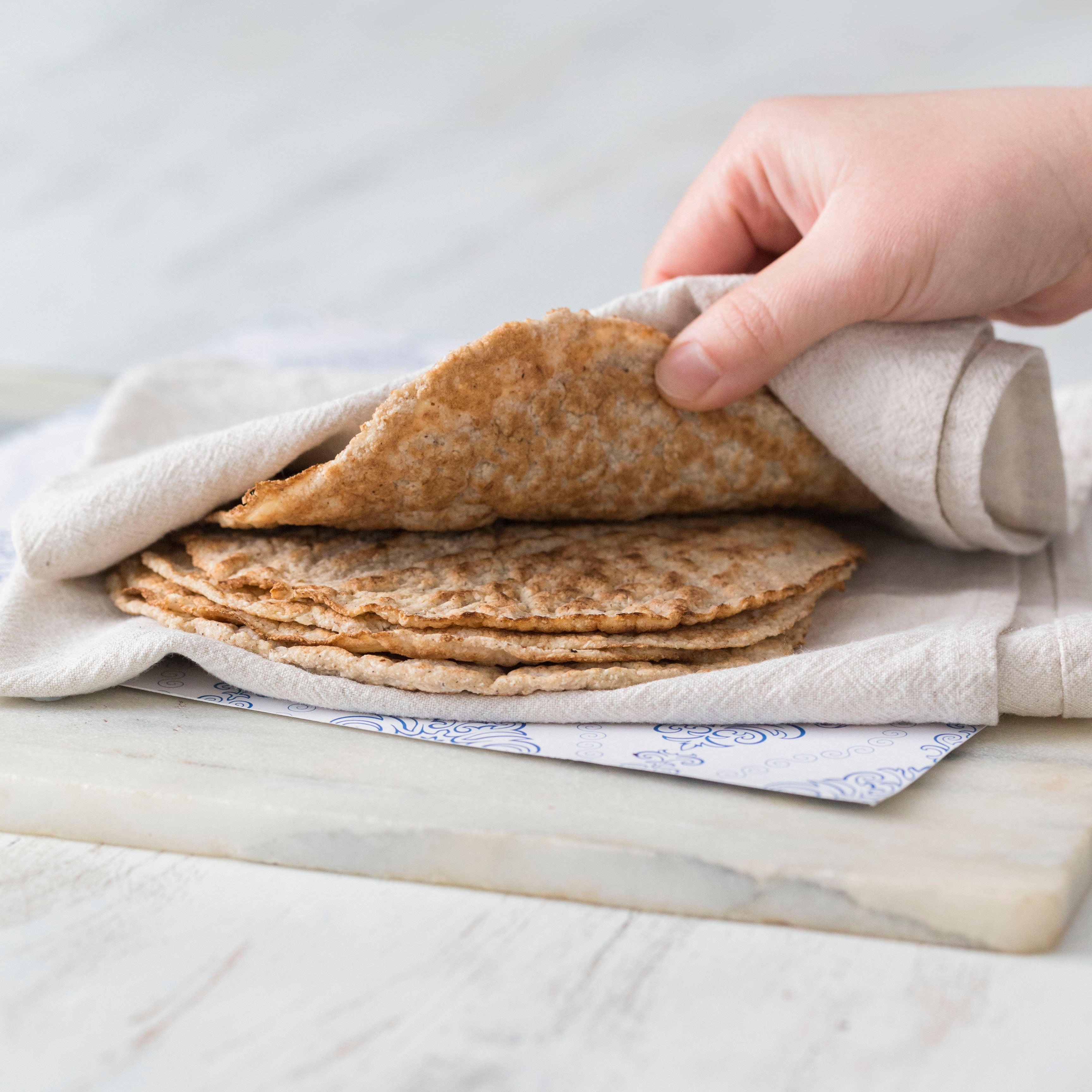 Dairy Free, Grain Fee Wraps Recipe - Easy Paleo Wraps