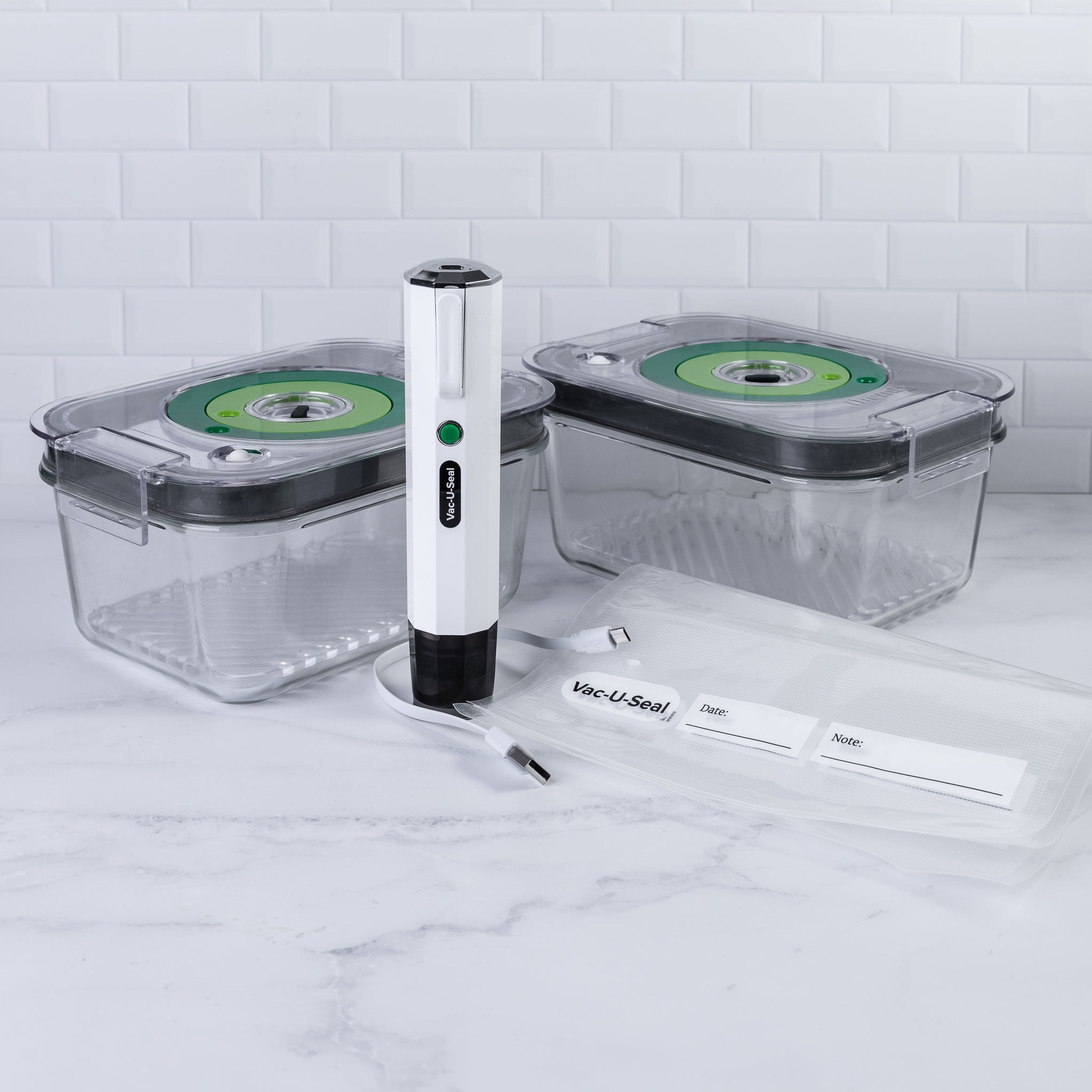 TheMix Shop Food Storage Vac-U-Seal Vacuum Sealer Set