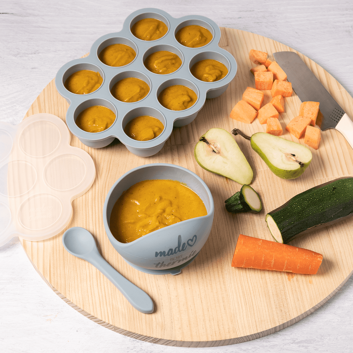 SILICONE MULTIPORTIONS WEANING STORAGE TRAYS, PRODUCT VIDEO