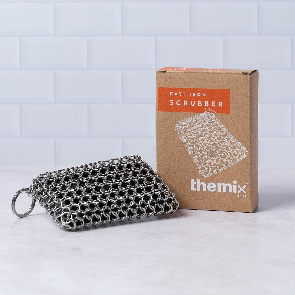 Stainless Steel Scrubber Chainmail Cast Iron Scrubber Cast -  Denmark