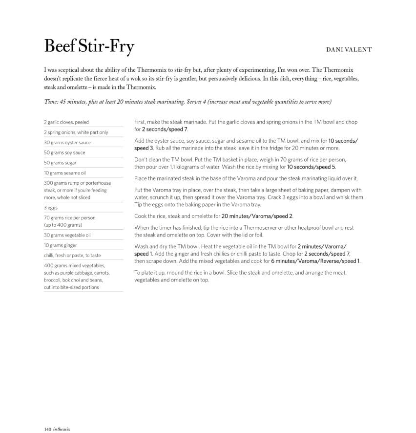 In The Mix Great Thermomix® Recipe Book TM31, TM5 + TM6