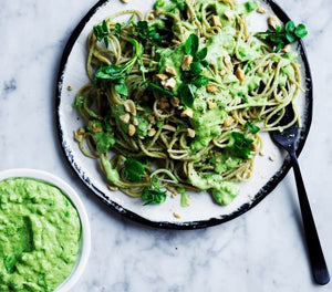 Louise Keats' Cashew basil spelt pasta