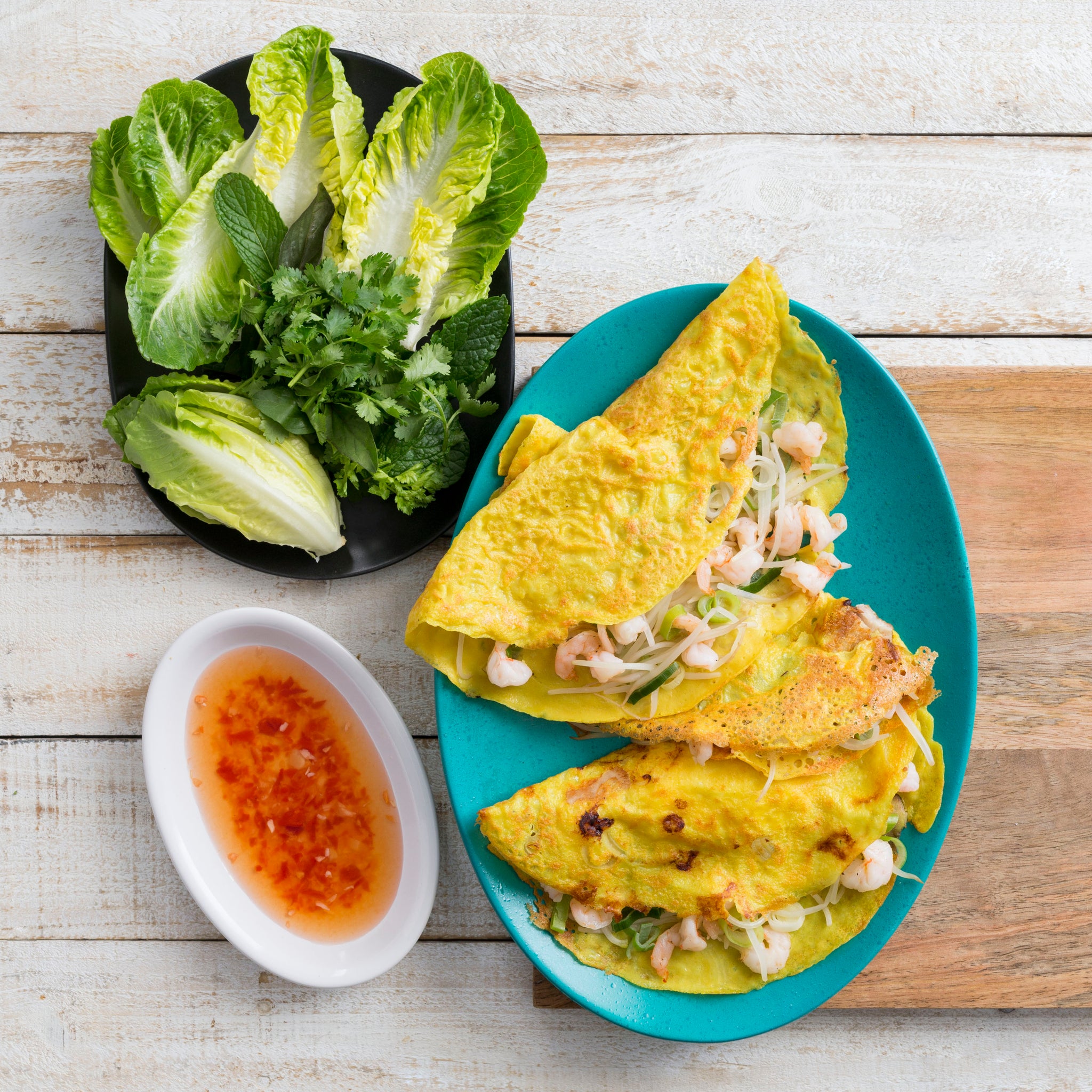 Bánh Xèo (crispy Vietnamese pancake)