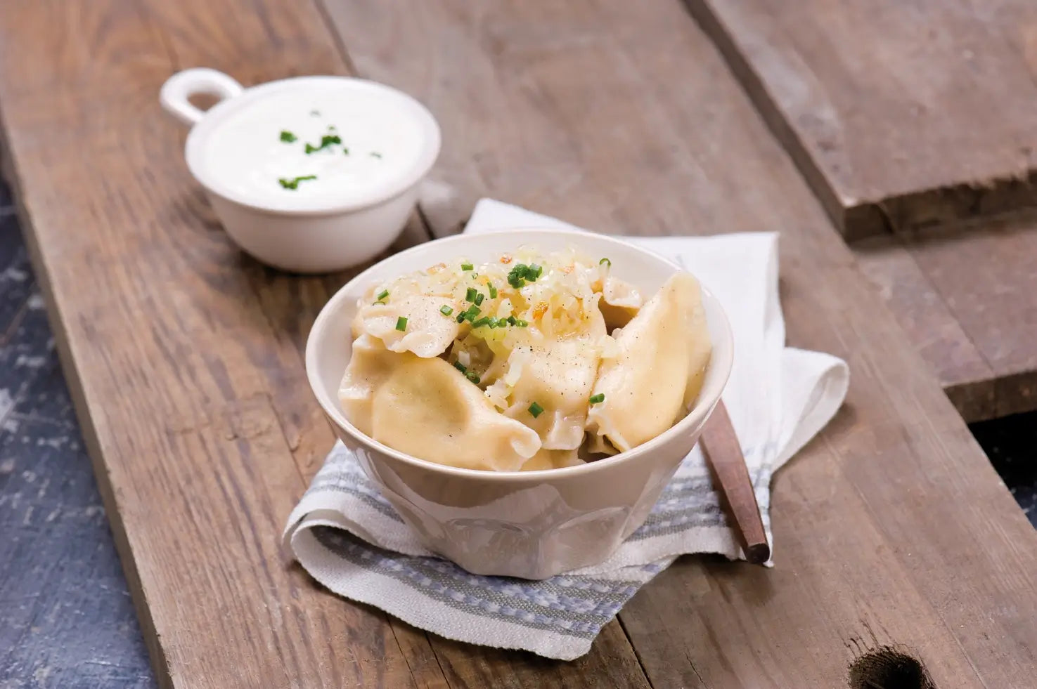 Pierogi - Polish cheese dumplings