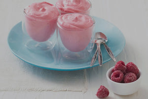 Raspberry whip instant dessert