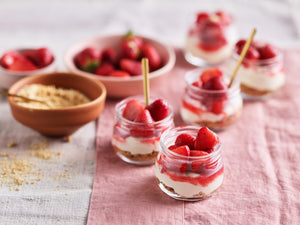 Sous vide strawberries