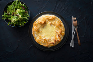 Spiced lamb pie