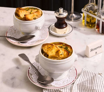 French onion soup (Soupe à l’oignon)