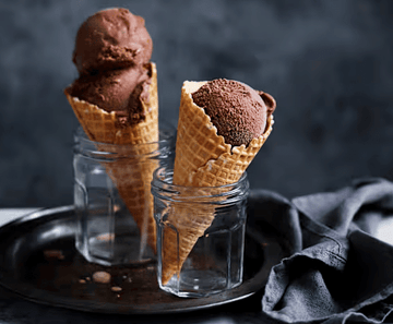 Chocolate ice cream