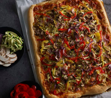 Vegetable pizza