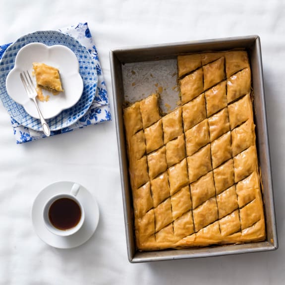 Golden baklava