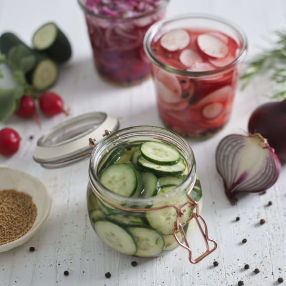 Sweet cucumber pickle (Thermomix® Cutter, TM6)