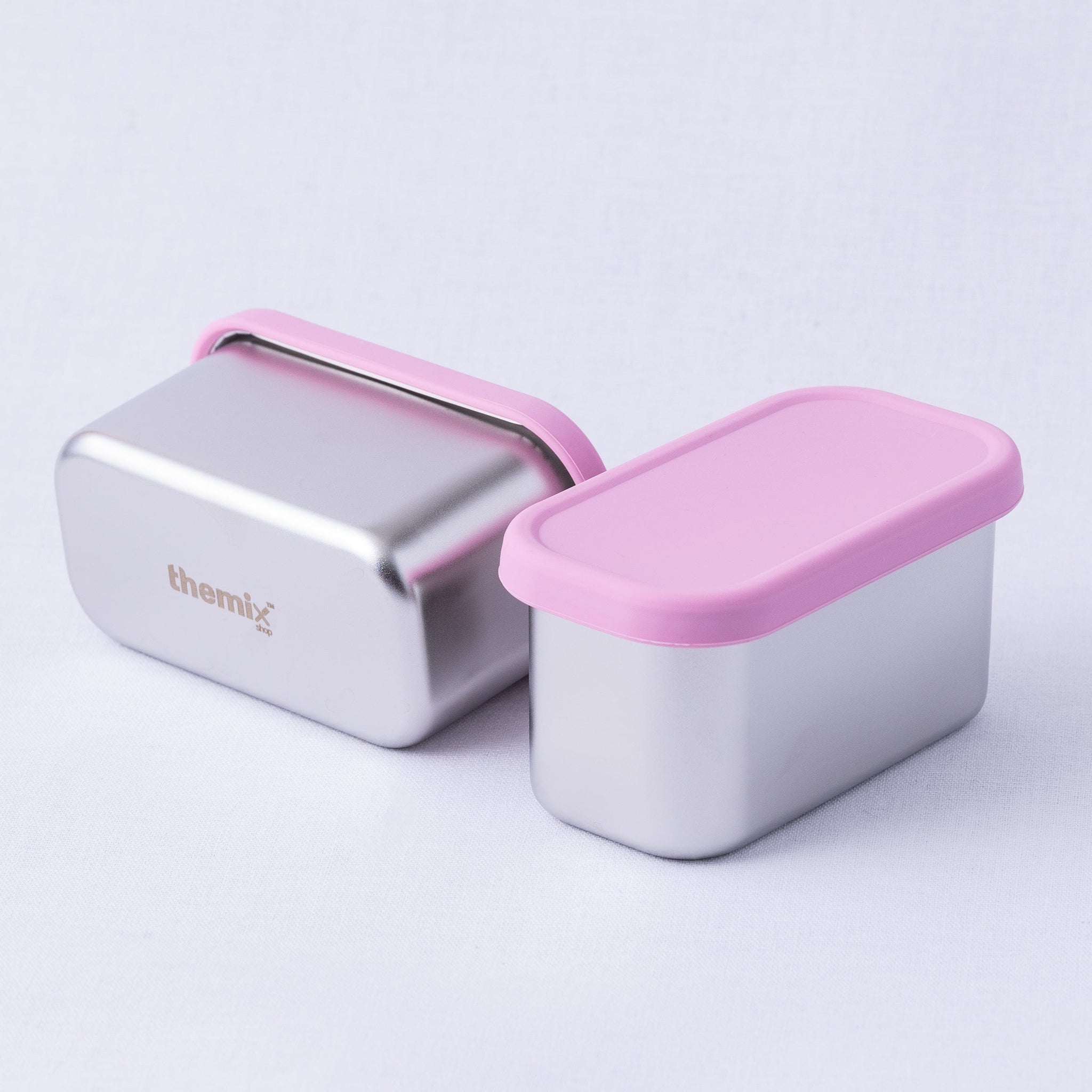 TheMix Shop Food Storage Pink TheMix Bento Box Lunchbox Containers (Set of 2)