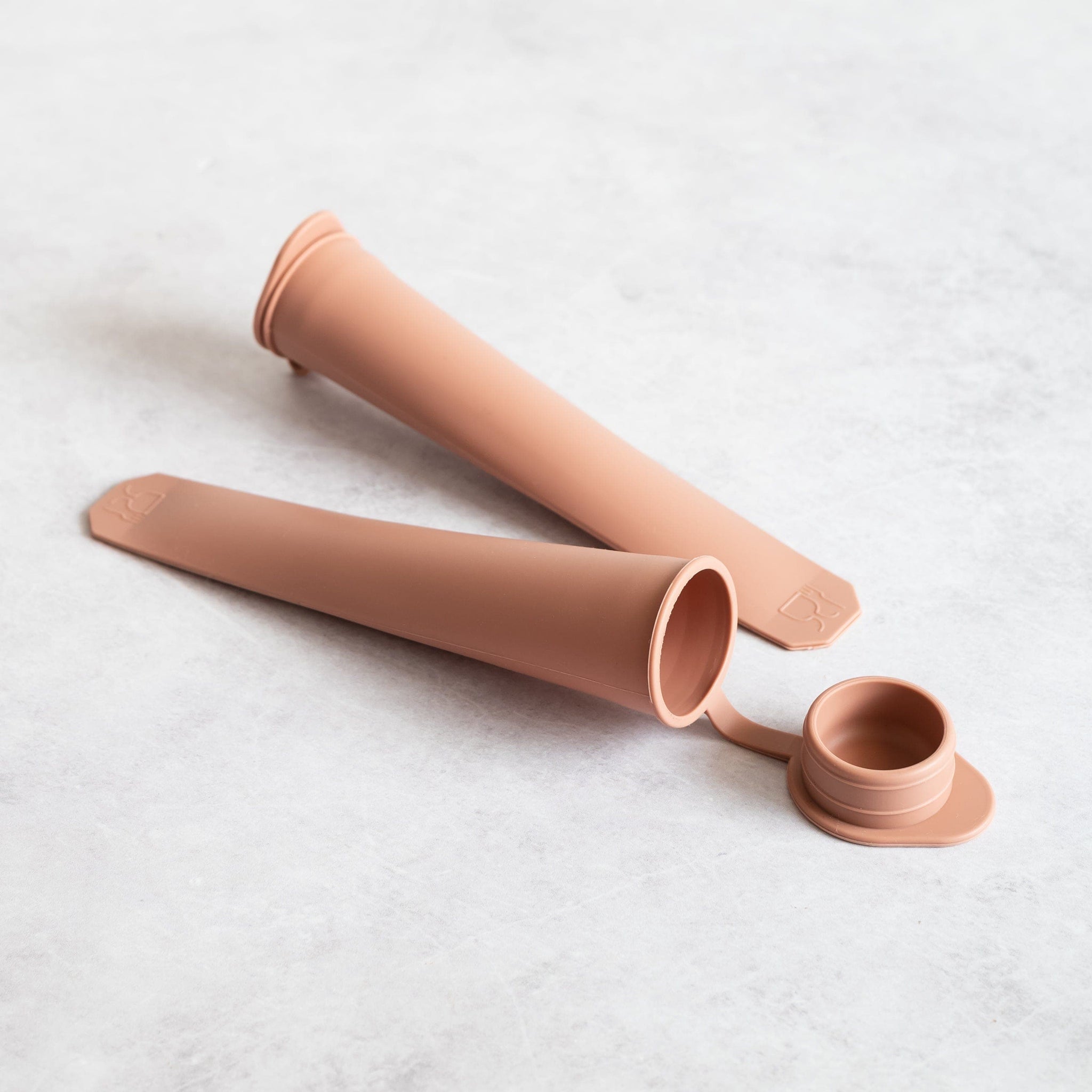 toffee coloured baby popsicle moulds BPA-free