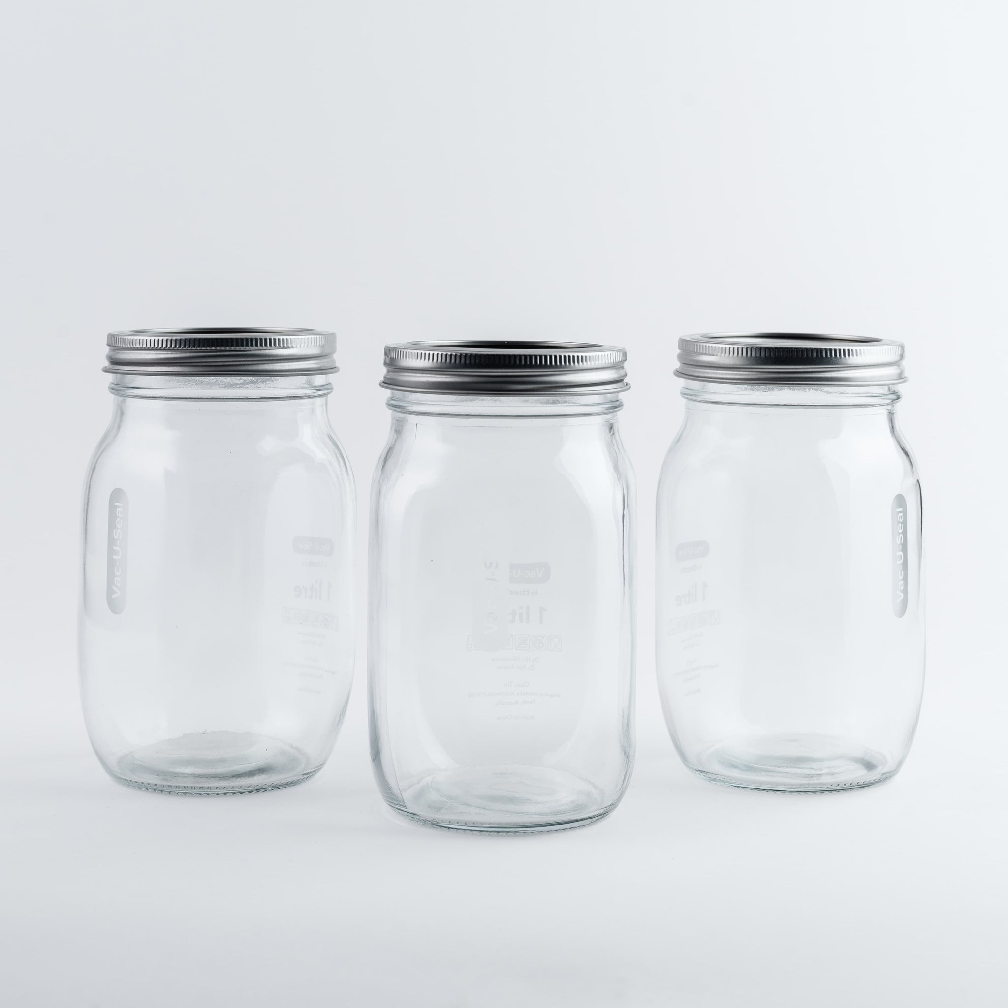 TheMix Shop Vac-U-Seal Jar 1000ml 3Pcs Set