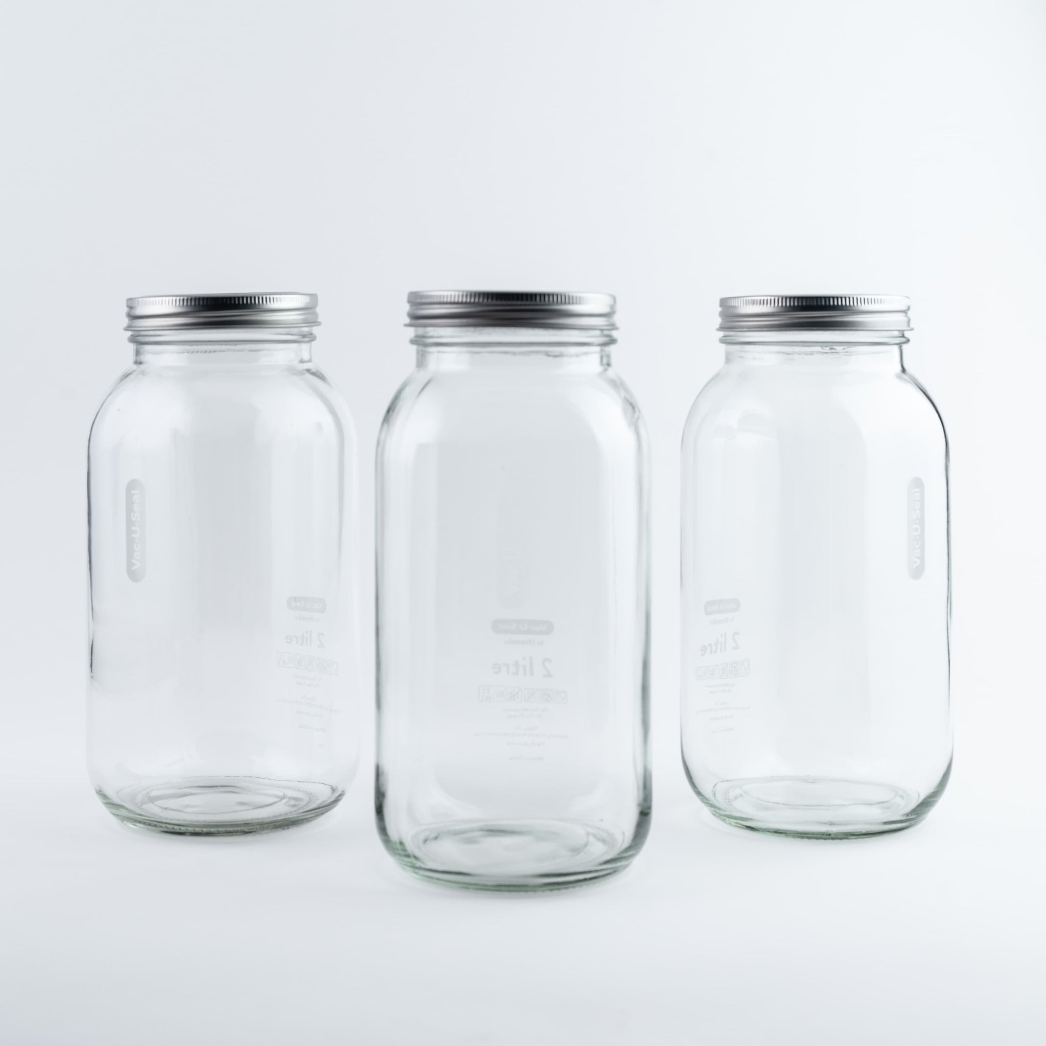 TheMix Shop Vac-u-seal Jar 2000ml 3Pcs Set