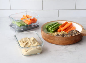 Vac-U-Seal Vacuum Sealer Container 650ml Set of 3