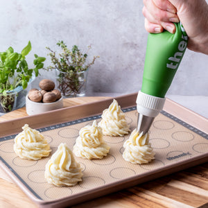 Thermomix Reusable Piping Bag Set with Nozzles
