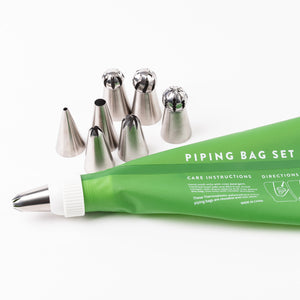 Thermomix Reusable Piping Bag Set with Nozzles
