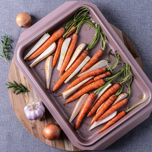 Thermomix Rose Gold Roasting Tray with Lid