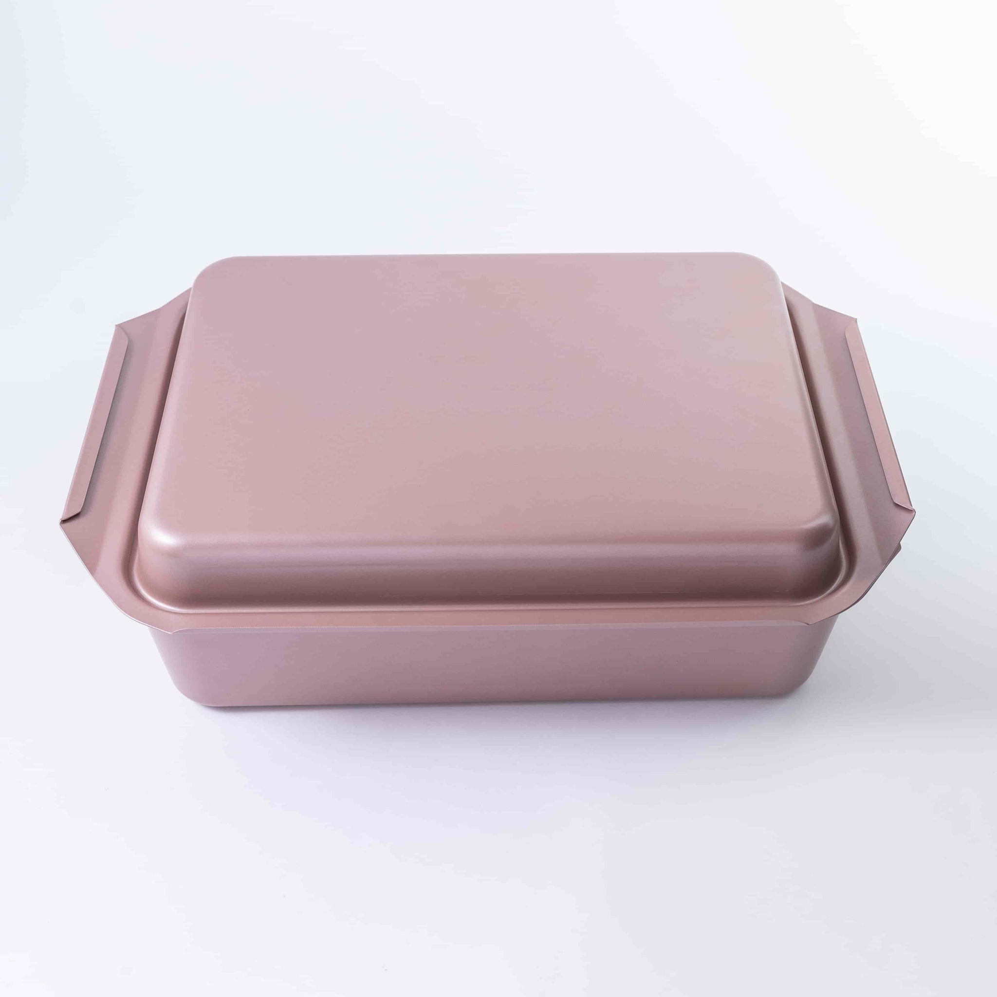 Thermomix Bakeware Rose Gold Roasting Tray with Lid