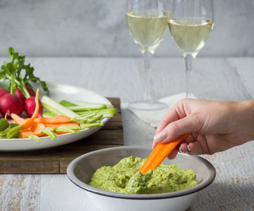 Zingy avocado and lime dip