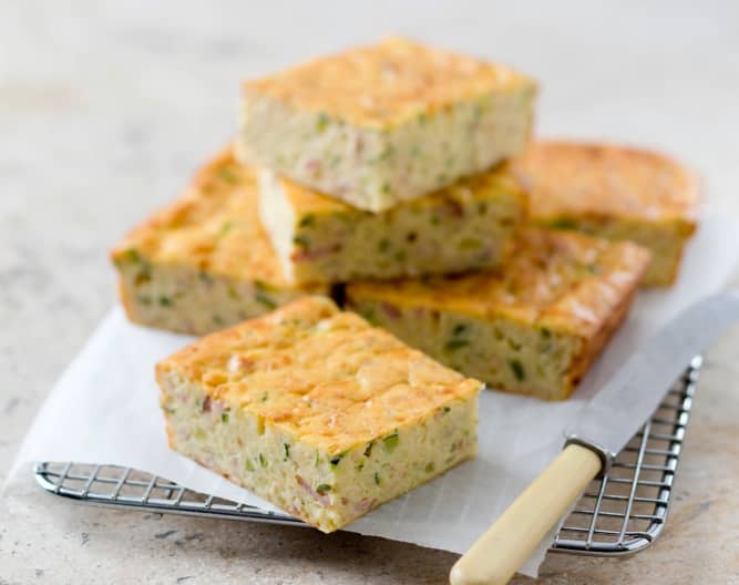 Zucchini slice