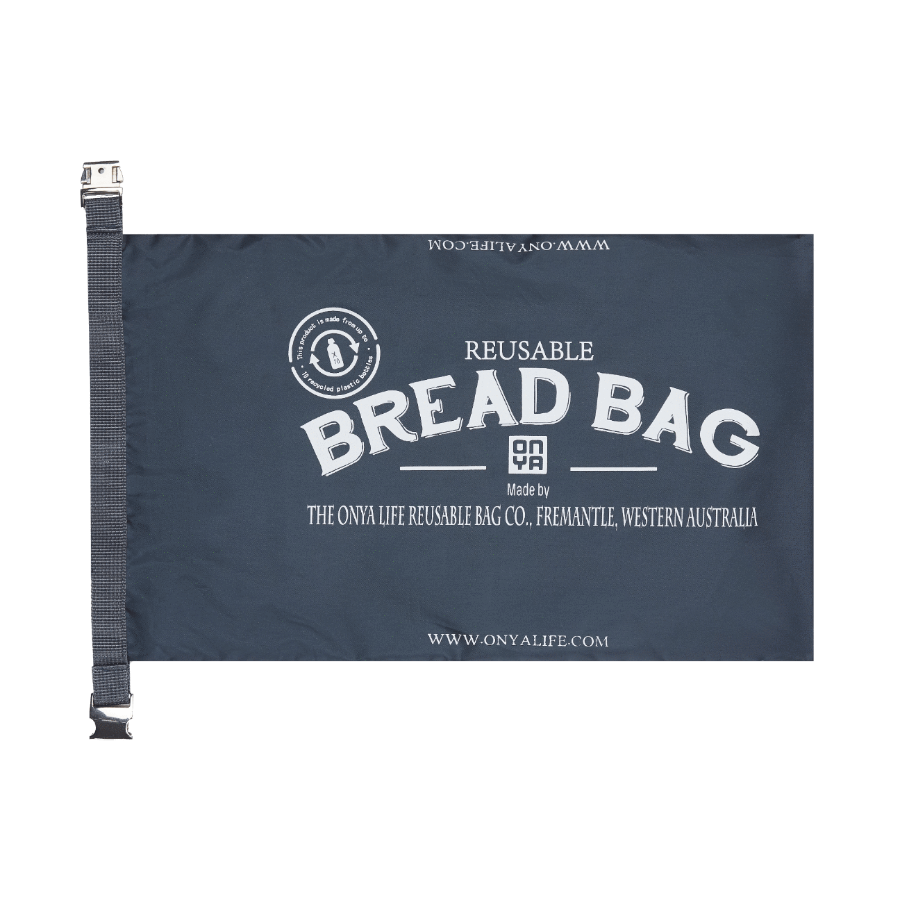 Onya Enviro Charcoal Reusable Bread Bag