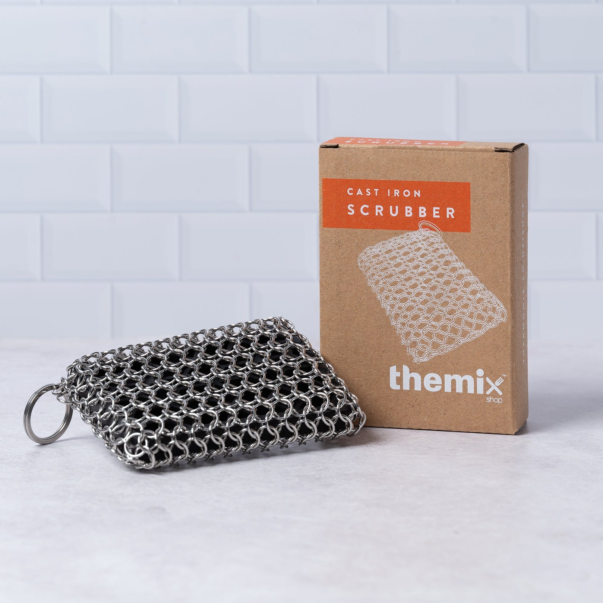 TheMix Shop Cleaning Cast Iron Scrubber