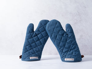 TheMix Shop Accessories Denim oven gloves