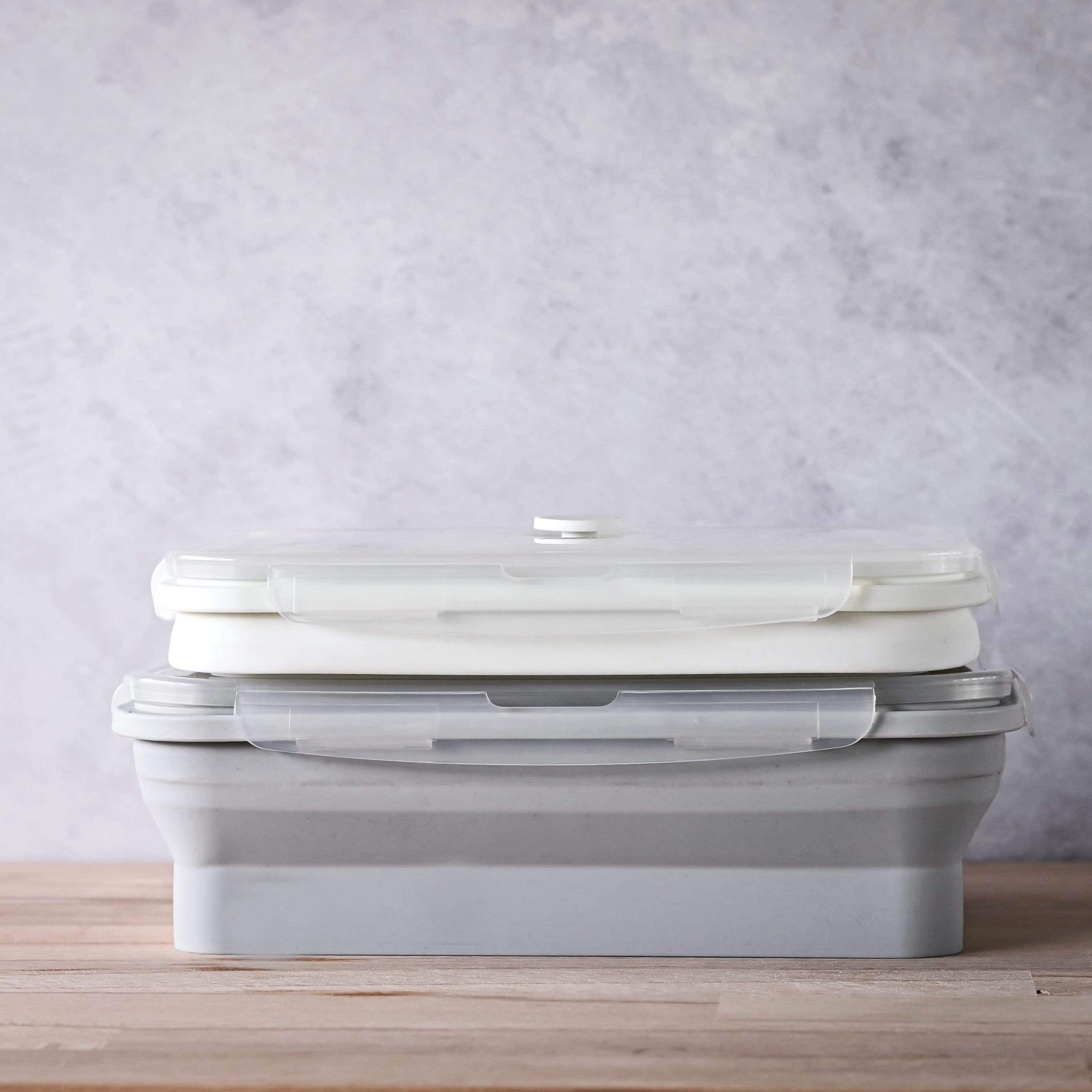 Food Storage Container Stacker Set - 1.5L + 2L Sizes