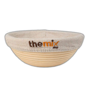TheMix Shop Preparation Lined Round Bread Proofing Basket