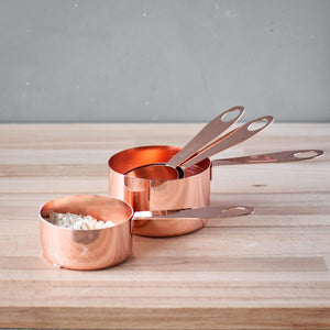 TheMix Shop Bakeware Rose Gold Measuring Cups