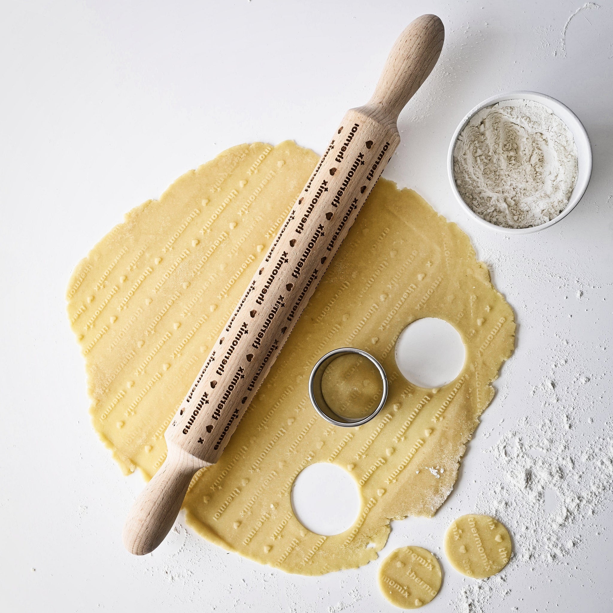 TheMix Shop Thermomix® Embossed Rolling Pin